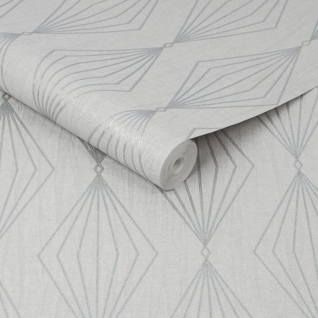 111314 - Marquise Geo Wallpaper - Moonstone - Boutique Luxury