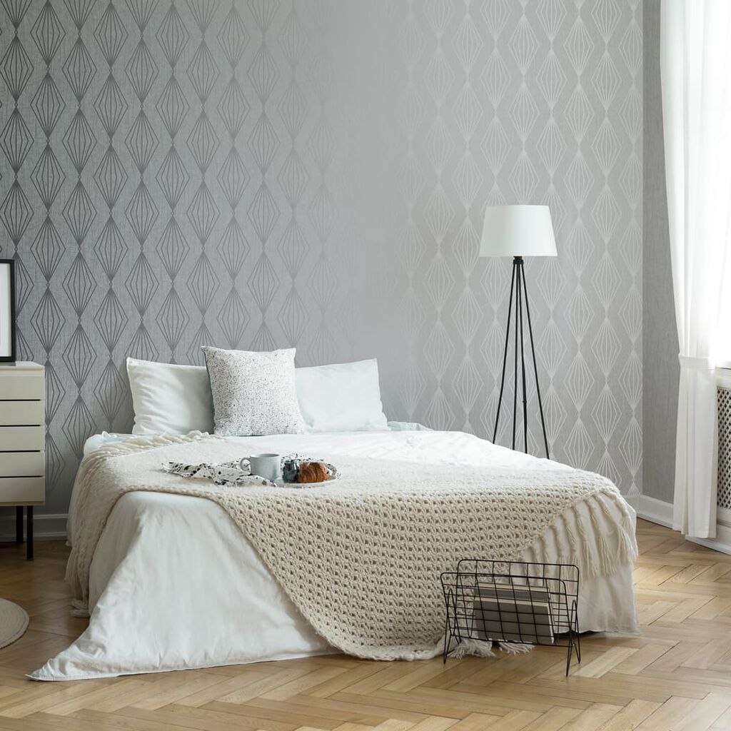 111314 - Marquise Geo Wallpaper - Moonstone - Boutique Luxury