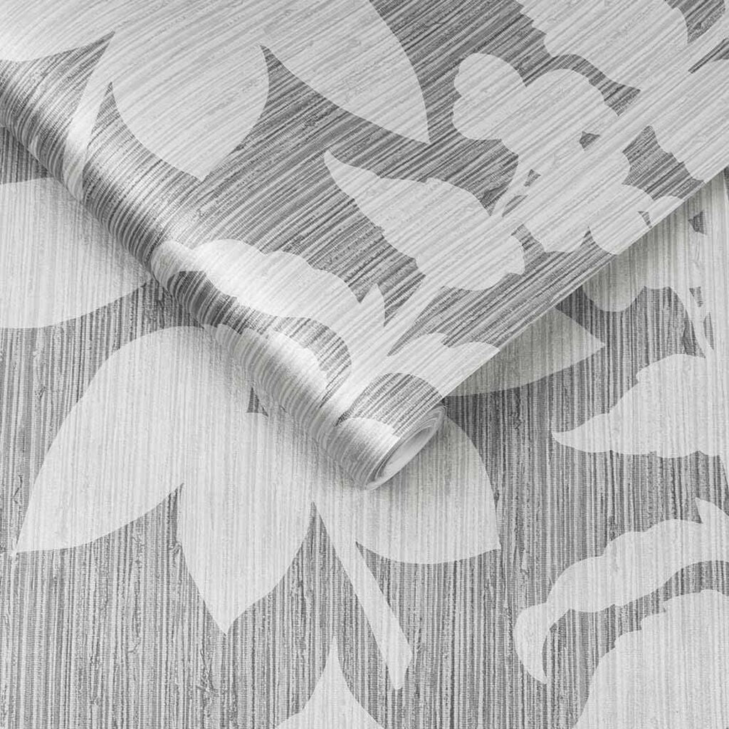 111724 - Aspen Wallpaper - Grey - Graham & Brown