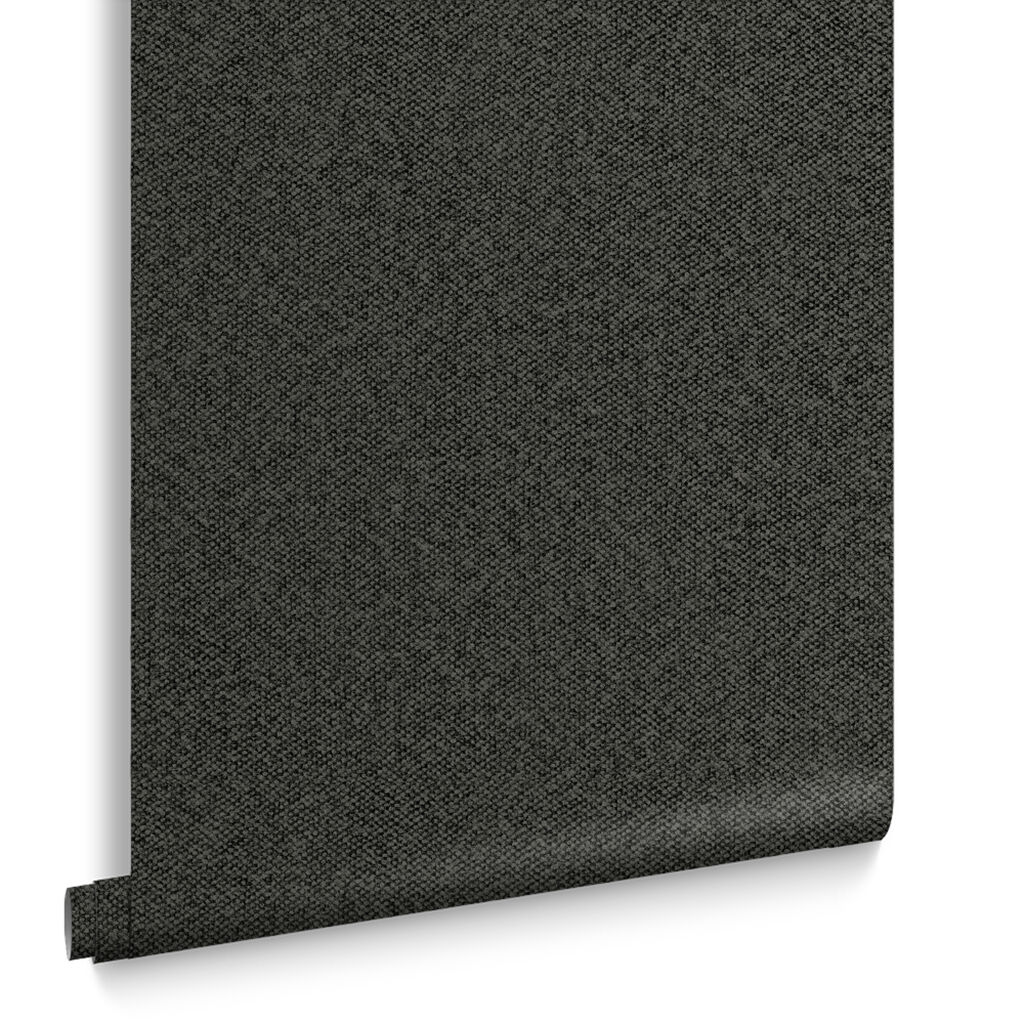 112186 - Christian Texture Wallpaper - Charcoal - Graham & Brown