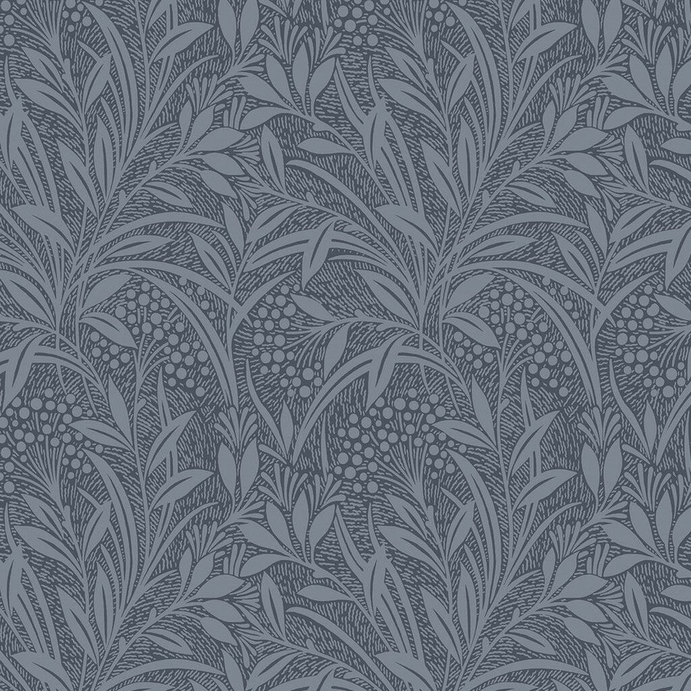 113339 - Barley Wallpaper - Dusky Seaspray - Laura Ashley
