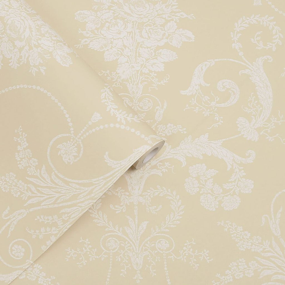 113384 - Josette Wallpaper - Linen - Laura Ashley