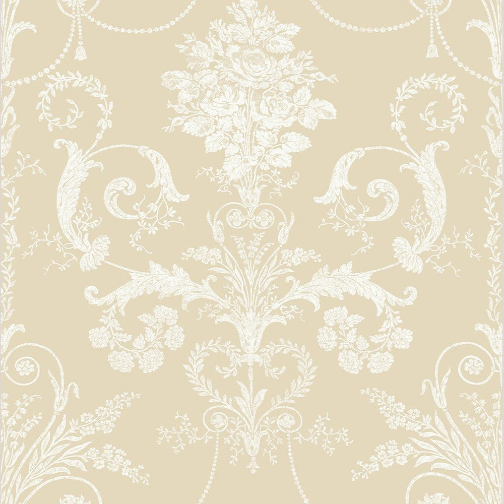 113384 - Josette Wallpaper - Linen - Laura Ashley