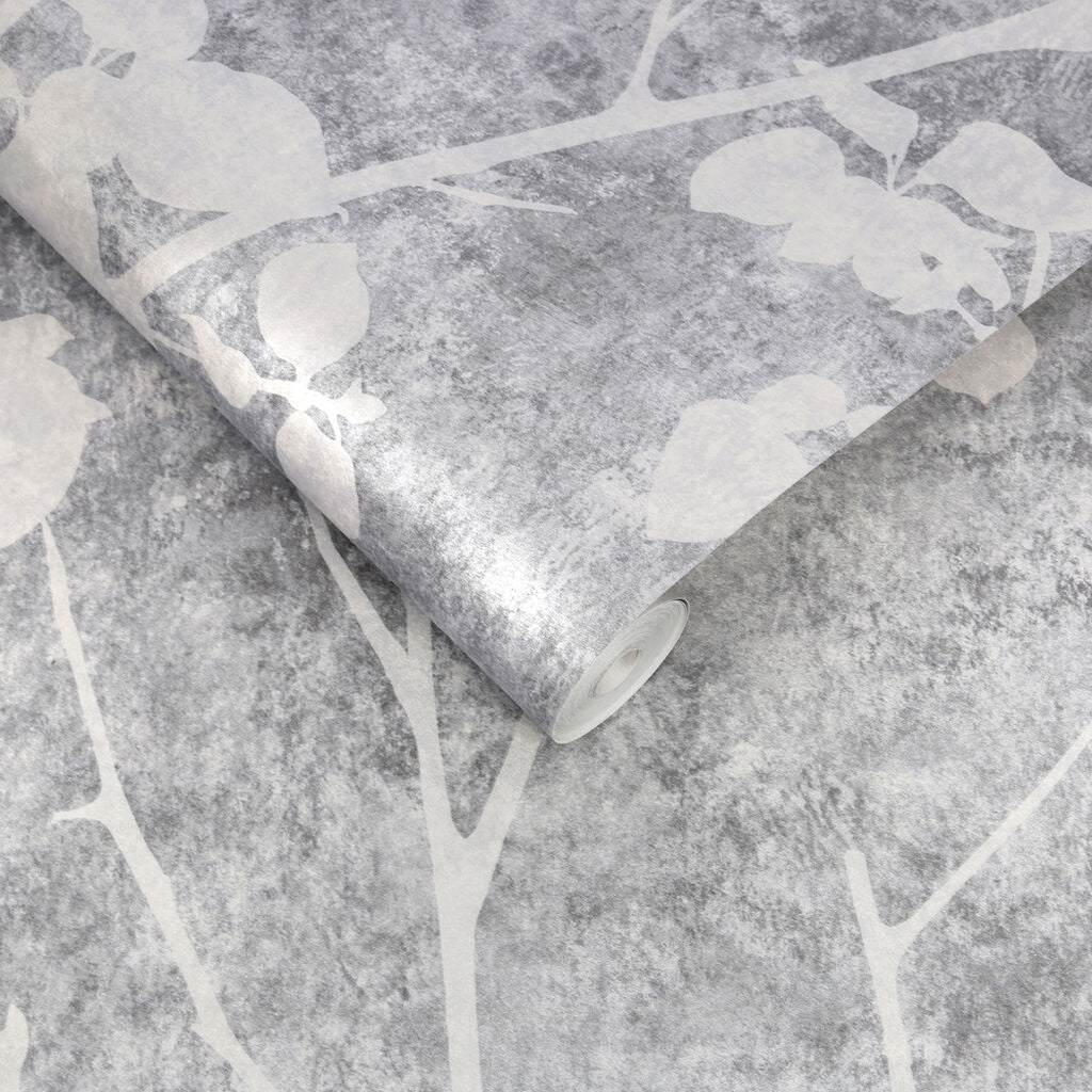113940 - Brutal Beauty Wallpaper - Shadow - Graham & Brown