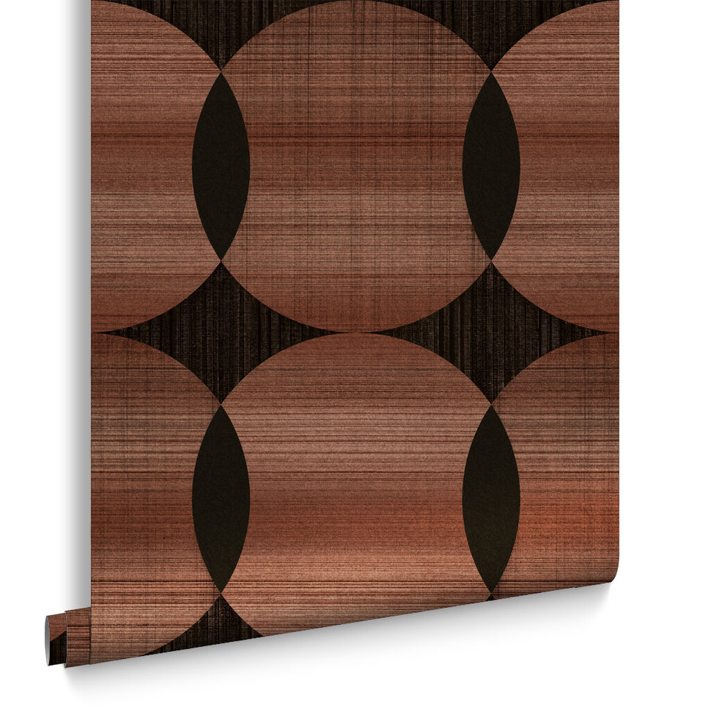 113950 - Tramonto Wallpaper - Amber - Graham & Brown