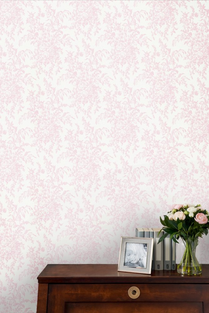 114901 - Picardie Wallpaper - Petal - Laura Ashley