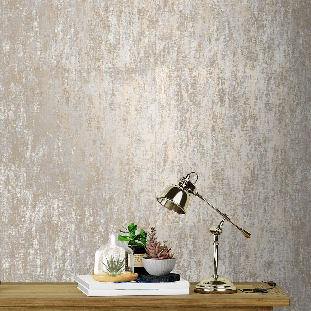 114916 - Whinfell Wallpaper - Champagne - Laura Ashley