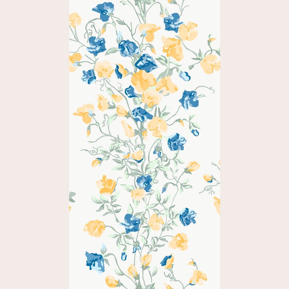 115262 - Charlotte Wallpaper - Pale Gold - Laura Ashley