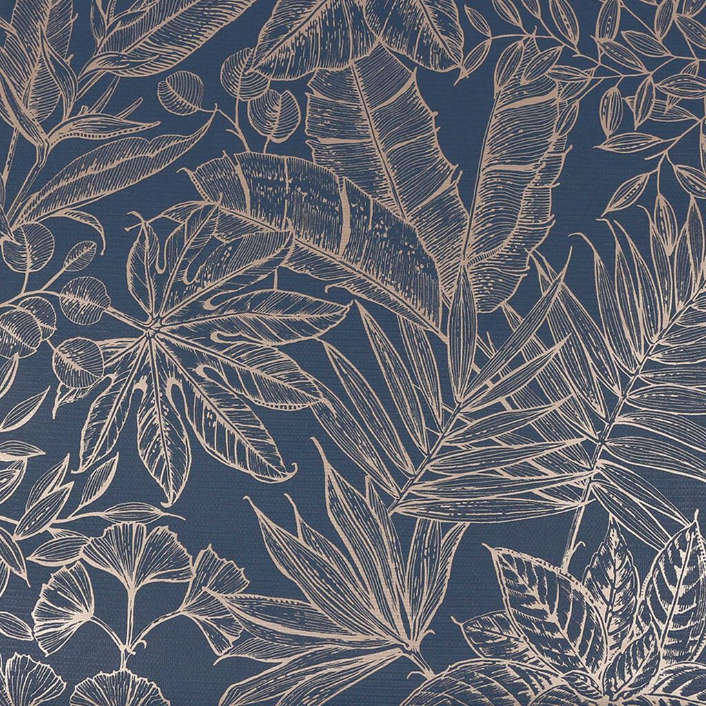 115717 - Paradise Wallpaper - Sapphire - Boutique Luxury