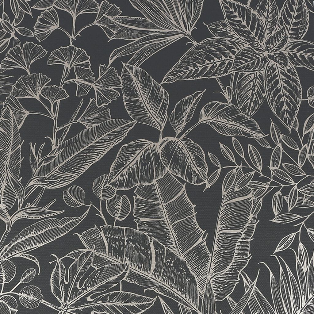 115718 - Paradise Wallpaper - Onyx - Boutique Luxury