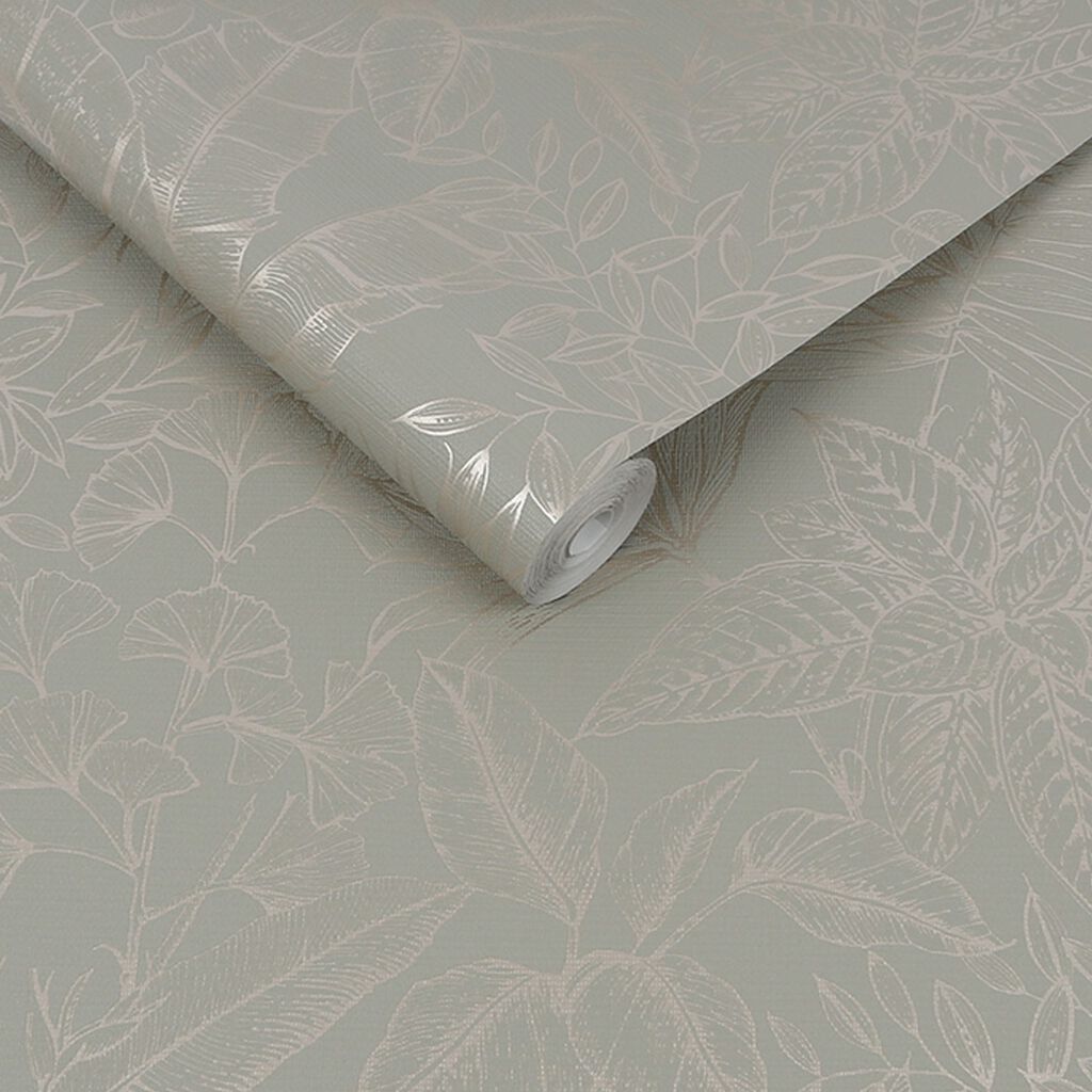 115720 - Paradise Wallpaper - Sage - Boutique Luxury
