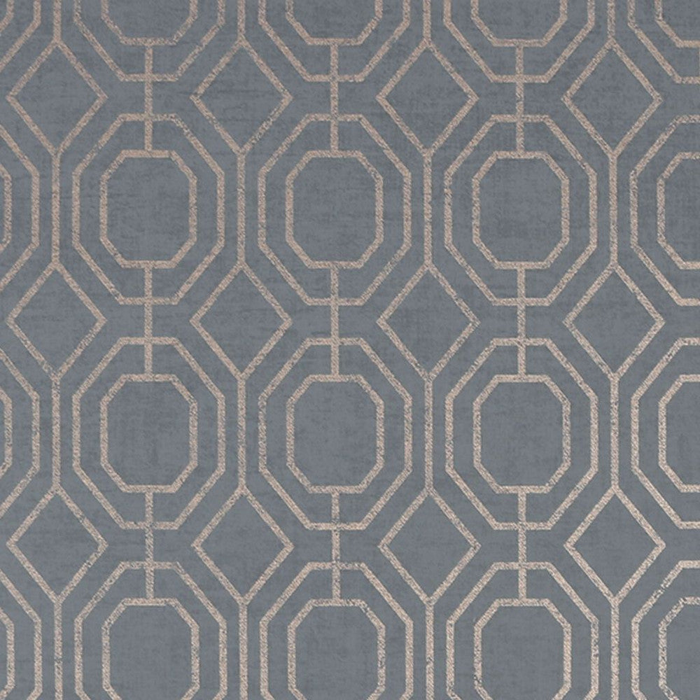 115932 - Luxe Geo Wallpaper - Charcoal - Superfresco Easy