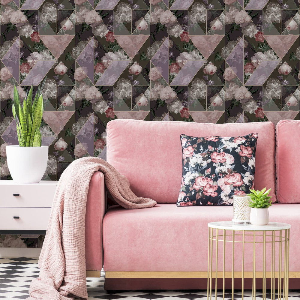 117737 - Medley Wallpaper - Fig - Superfresco Easy