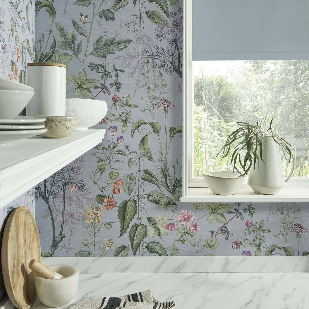 118016 - Edulis Wallpaper - Sky - Graham & Brown
