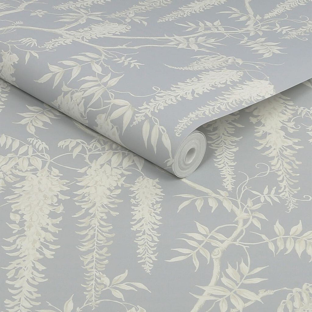 118252 - Wisteria Trails Wallpaper - Grey - Next