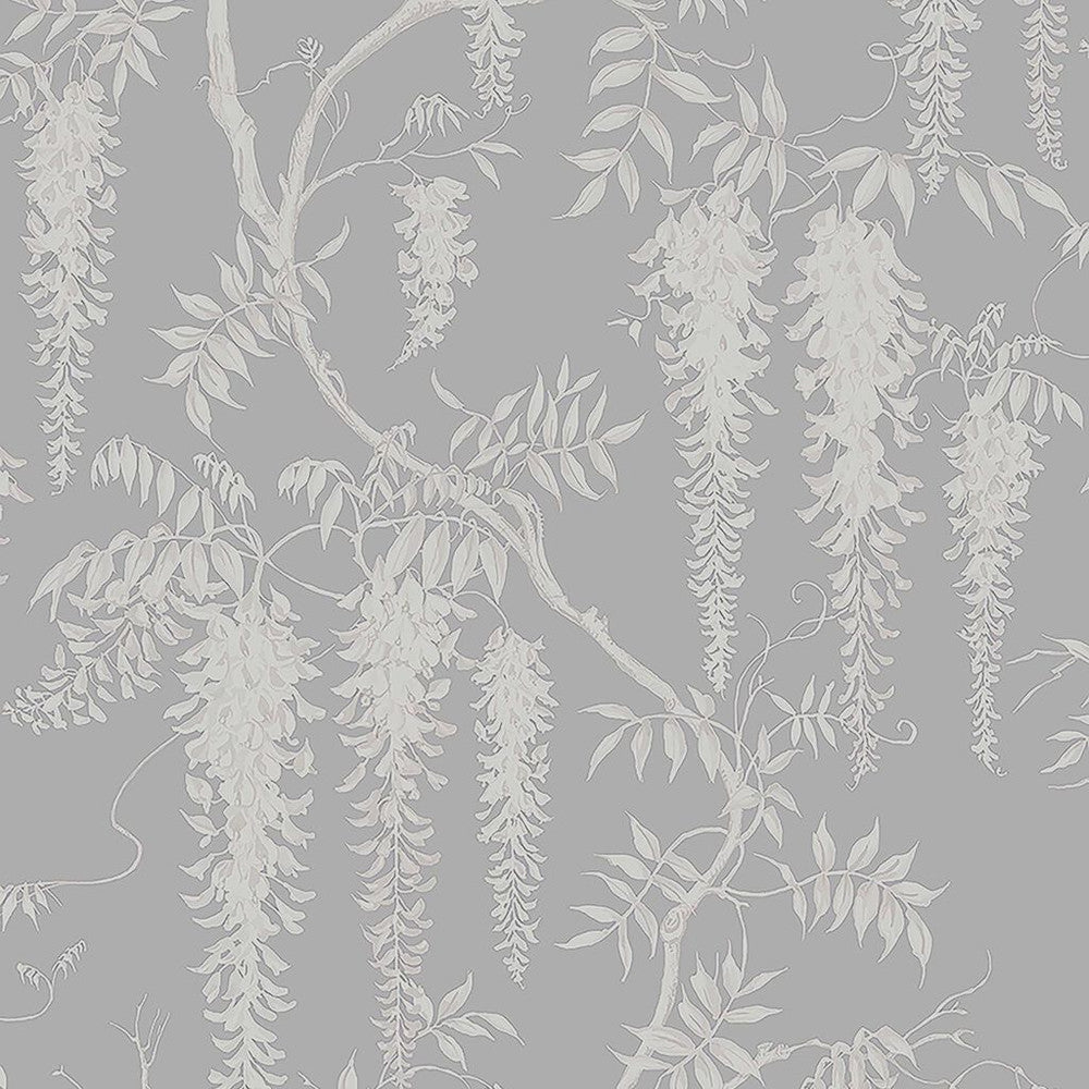 118252 - Wisteria Trails Wallpaper - Grey - Next
