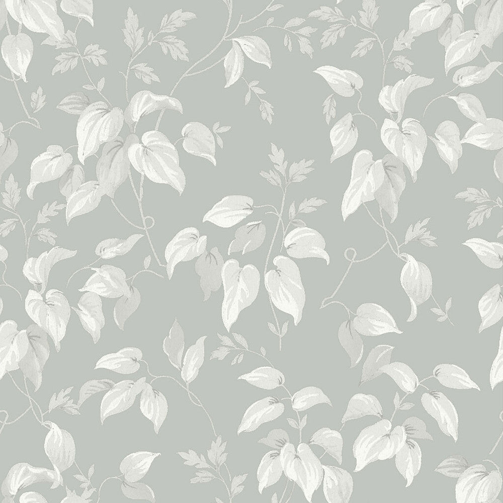 118260 - Trail Flower Wallpaper - Grey - Next
