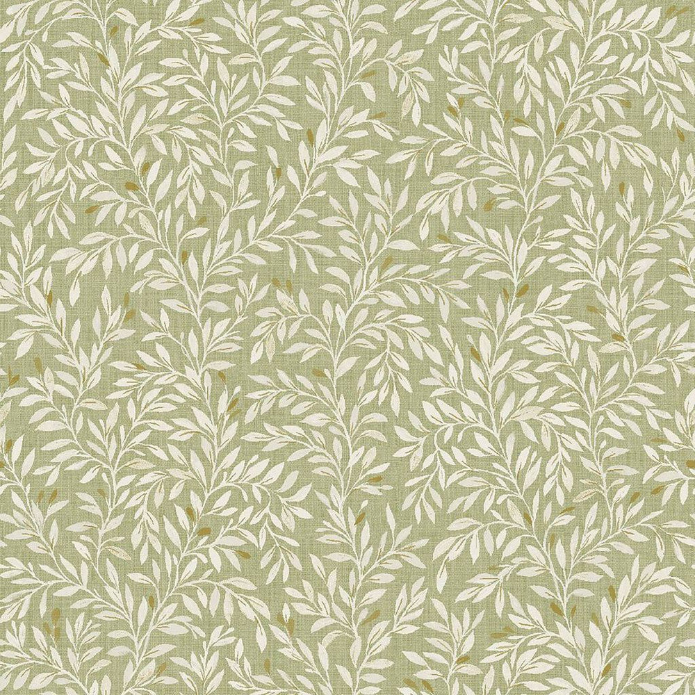 118261 - Ditsy Leaf Wallpaper - Green - Next