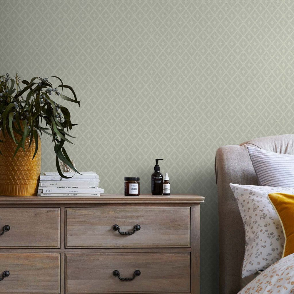 118273 - Deco Triangle Mini Wallpaper - Neutral - Next