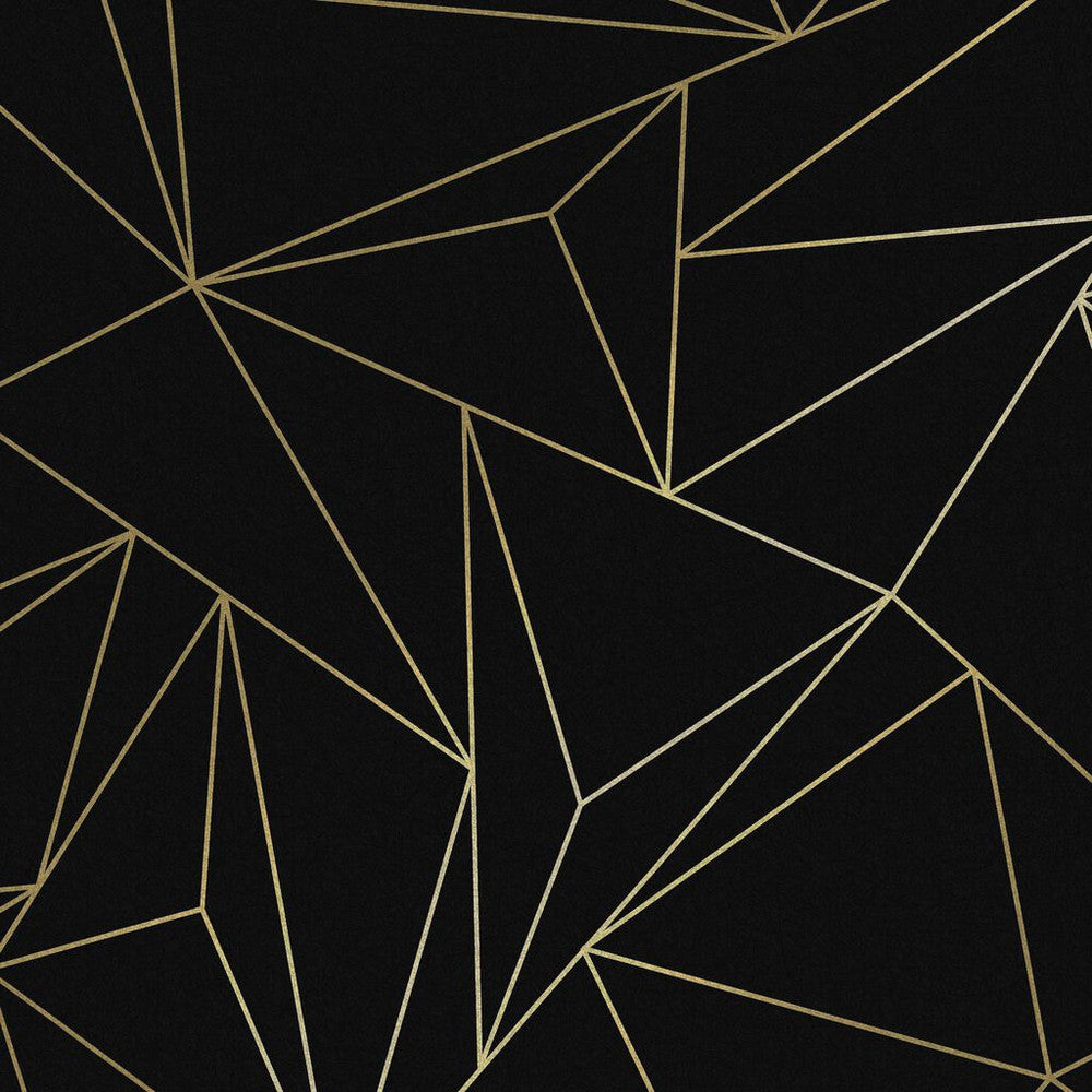 118277 - Scatter Geo Wallpaper - Black - Next