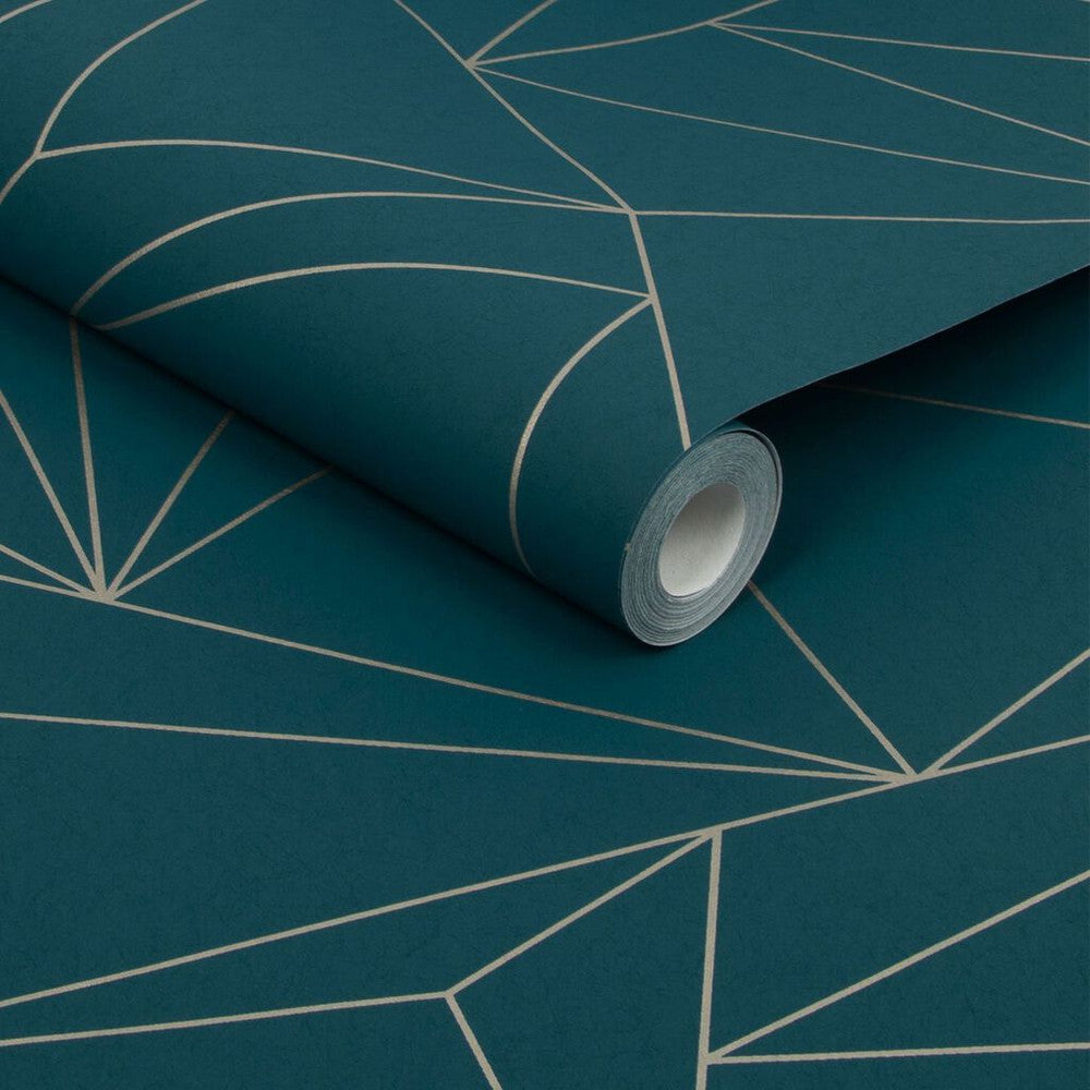 118279 - Scatter Geo Wallpaper - Teal - Next