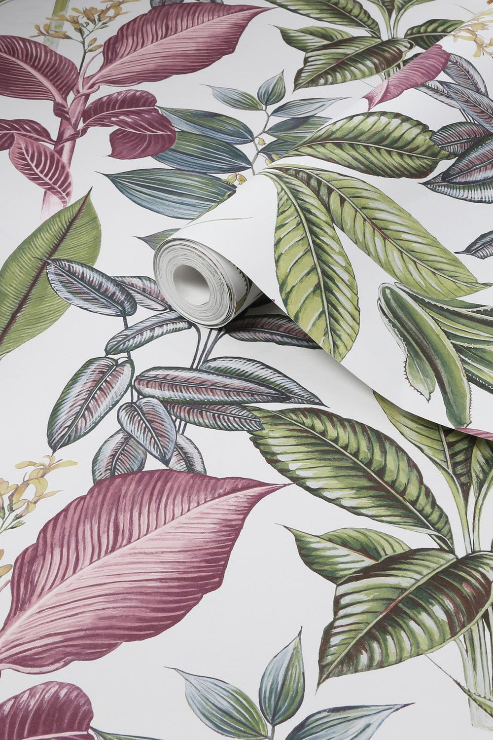 118299 - Fantasy Rainforest Leaves Wallpaper - Multi - Next