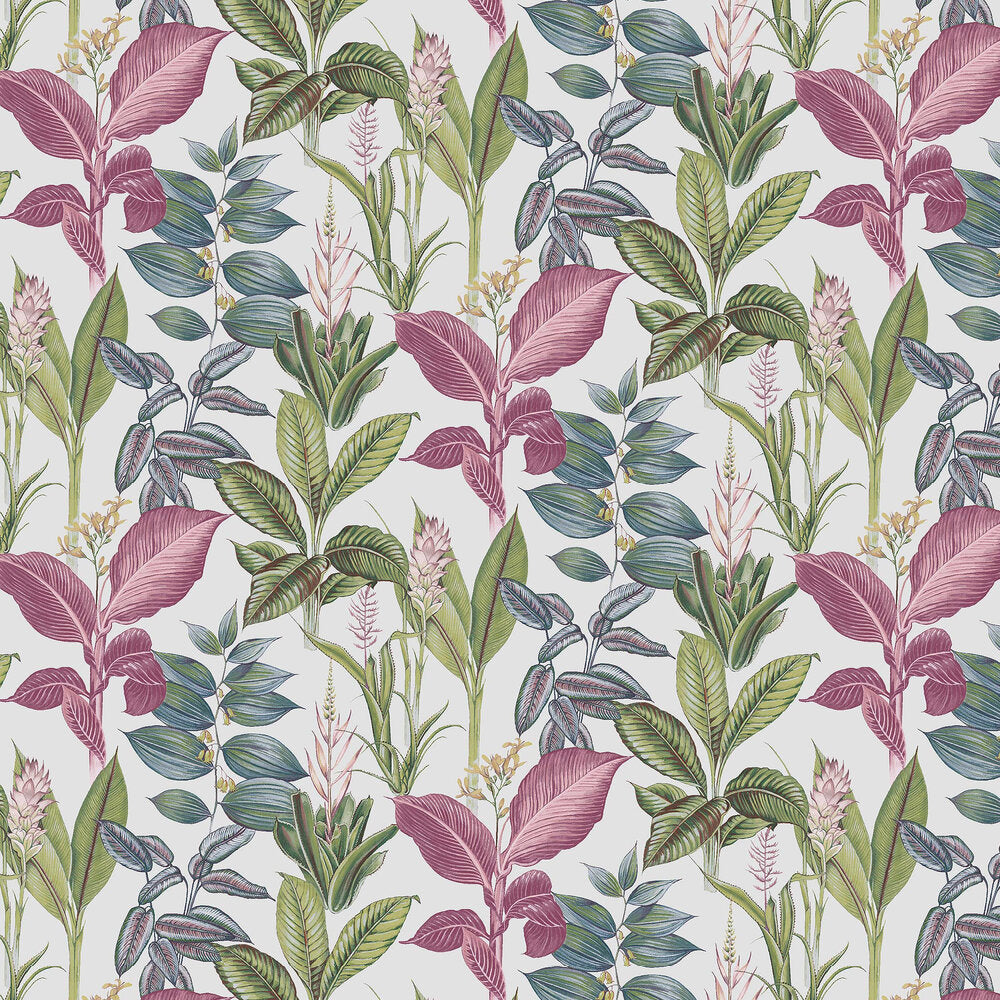 118299 - Fantasy Rainforest Leaves Wallpaper - Multi - Next