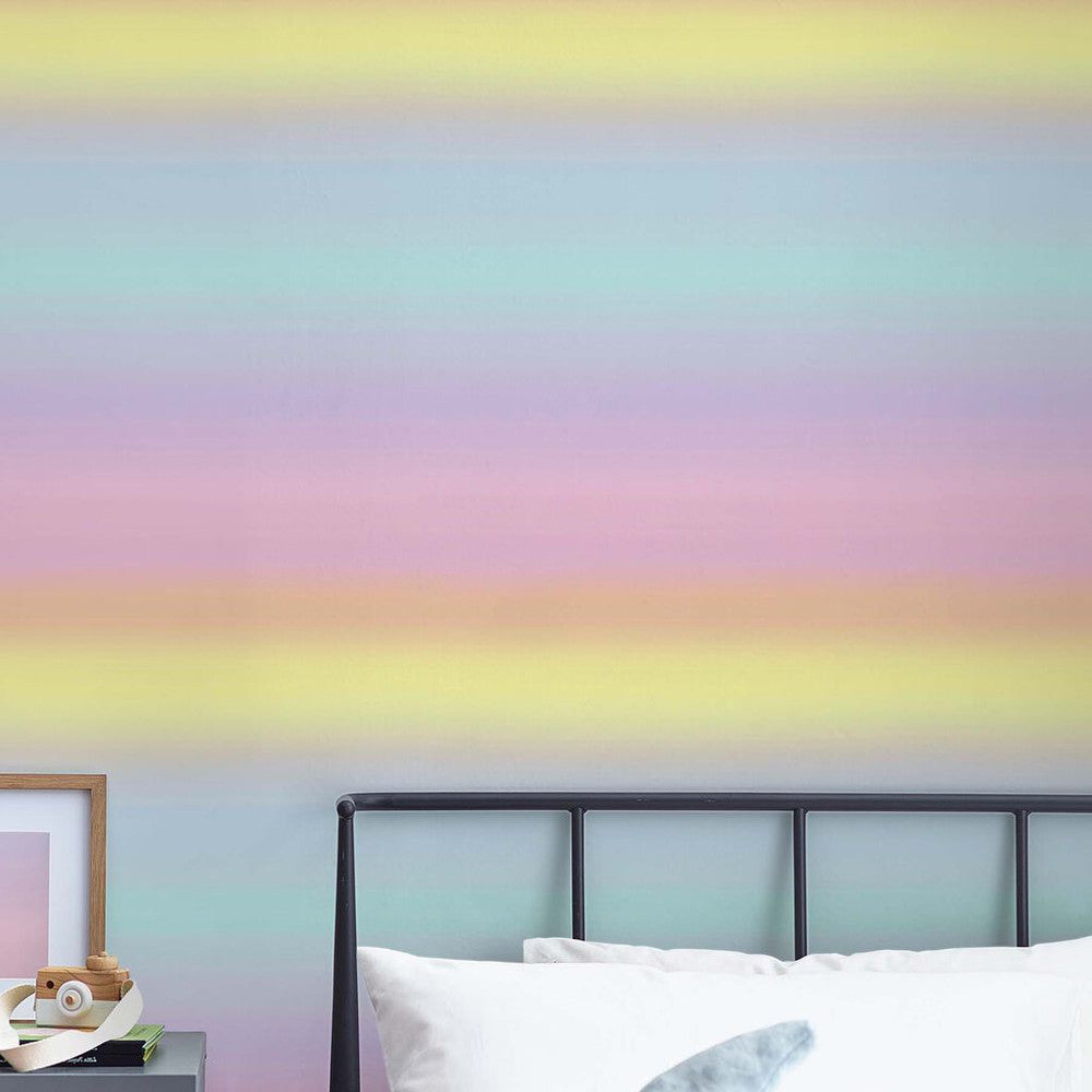 118329 - Rainbow Magical Wallpaper - Ombre - Next