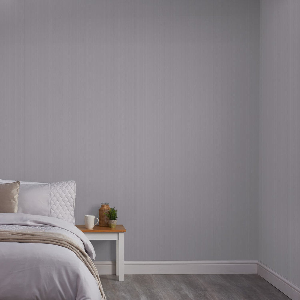118677 - Glitter Stria Wallpaper - Mauve - Superfresco Easy