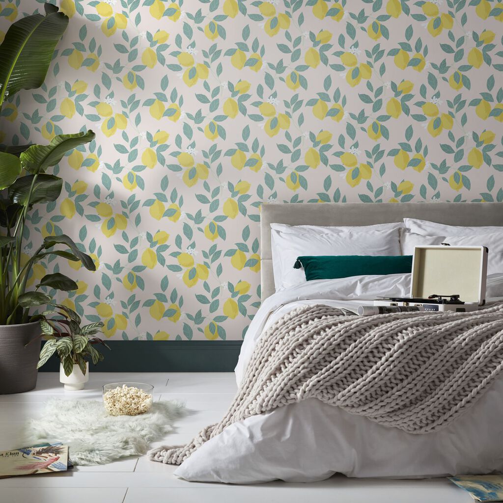 118723 - Feeling Fruity Wallpaper - Blush - Envy