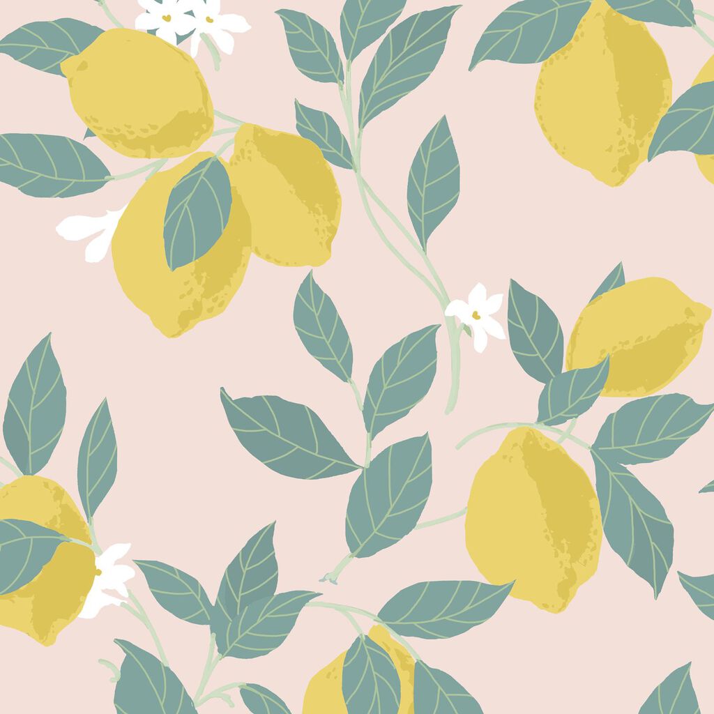 118723 - Feeling Fruity Wallpaper - Blush - Envy