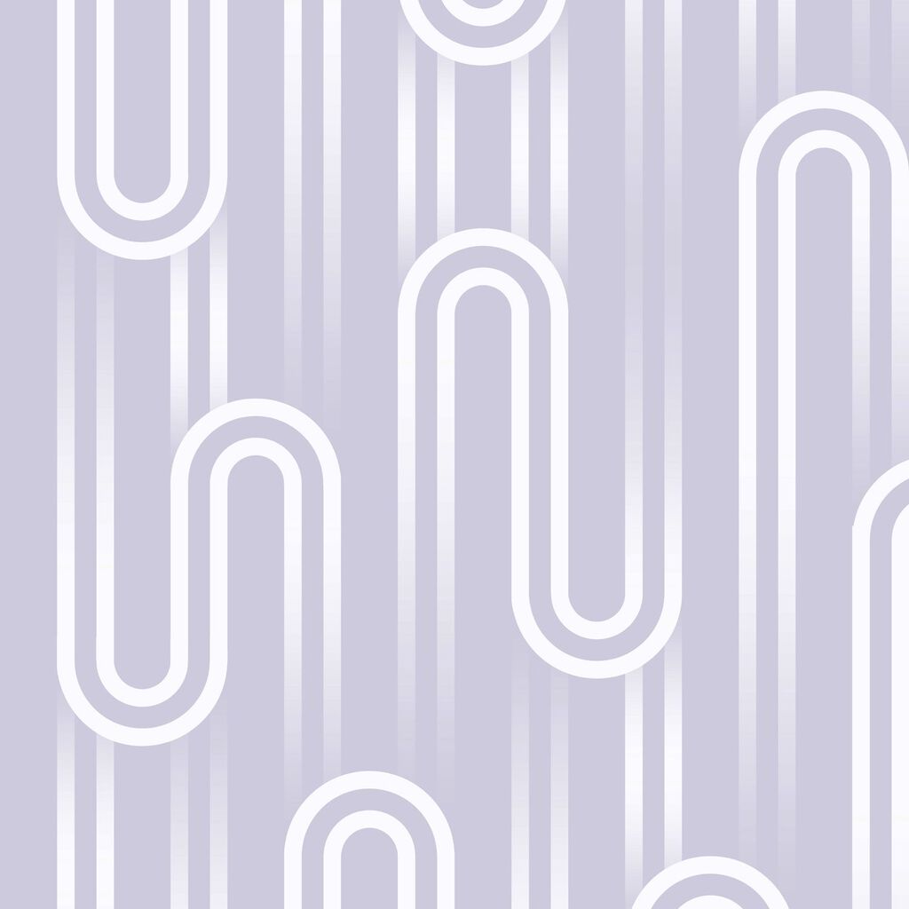 118731 - Ups n Downs Wallpaper - Lavender - Envy