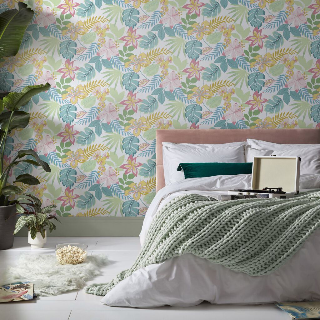 118732 - So Exotic Wallpaper - Green - Envy