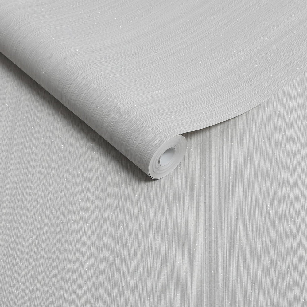 119563 - Glitter Stria Wallpaper - Silver - Superfresco Easy