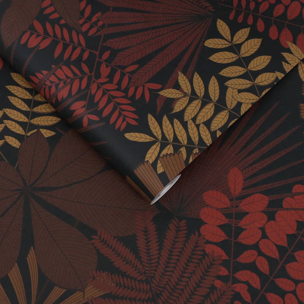 119666 - Bohemia Wallpaper - Alizarin - Graham & Brown