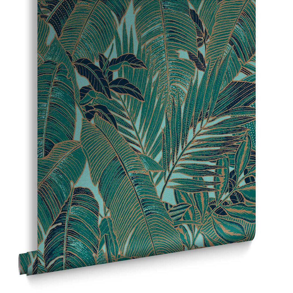 119669 - Paradys Wallpaper - Green - Graham & Brown