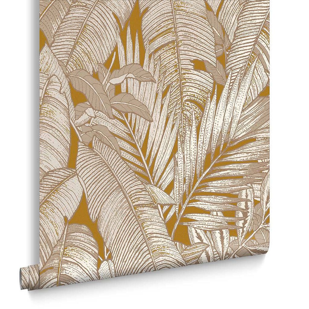 119672 - Paradys Wallpaper - Turmeric - Graham & Brown