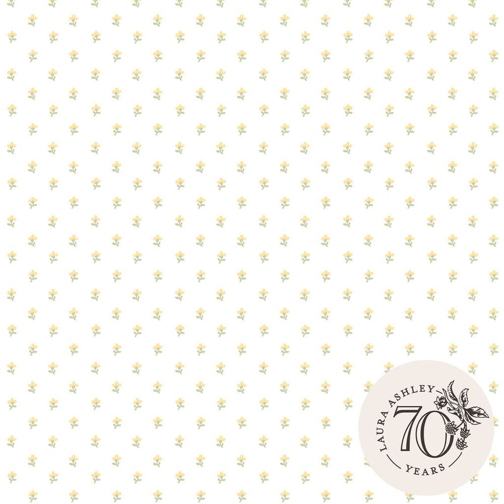 119866 - Wood Wallpaper - Violet Ochre Yellow - Laura Ashley