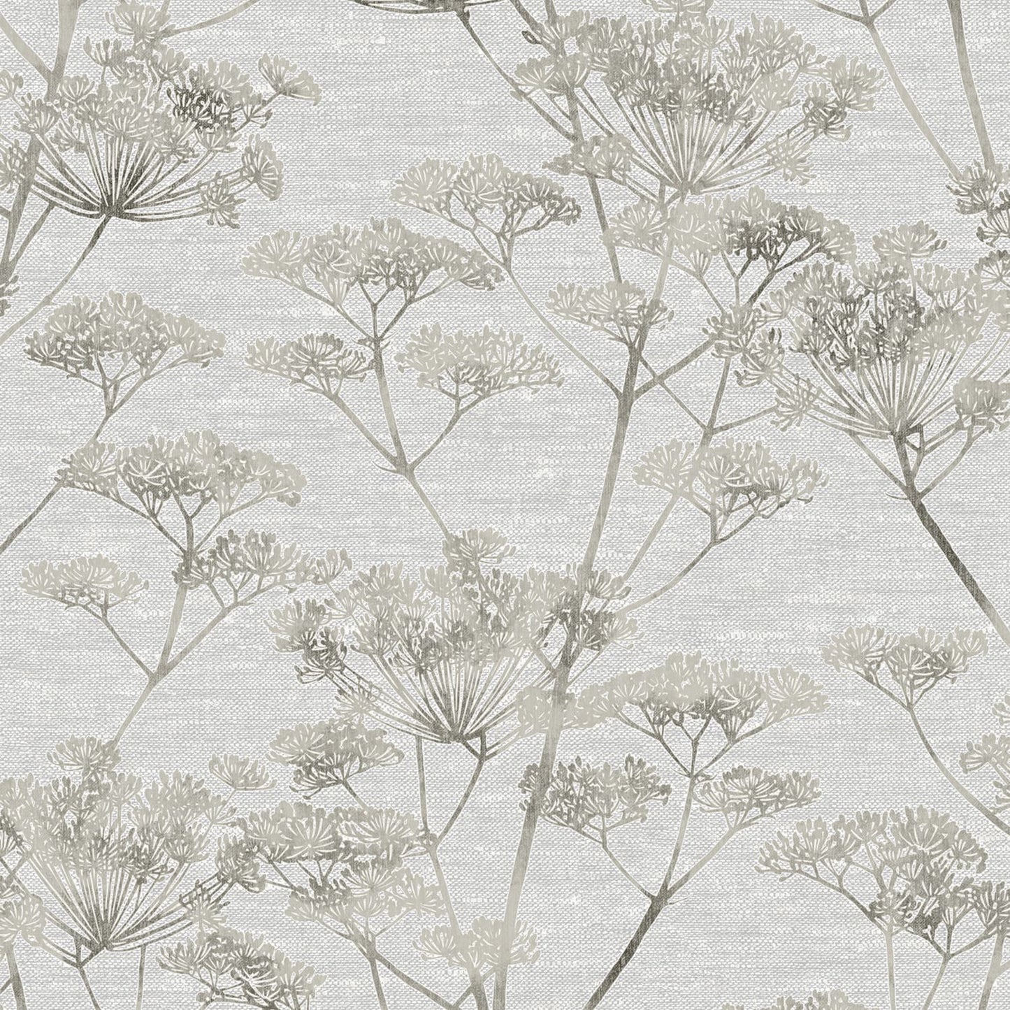 119968 - Serene Seedhead Wallpaper - Gray - Boutique Luxury