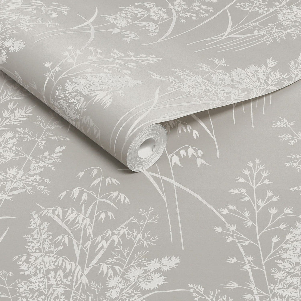120206 - Leaf Sprigs Wallpaper - Taupe - Next