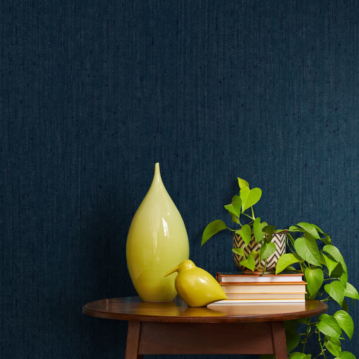120379 - Tisbury Wallpaper - French Navy - Clarissa Hulse