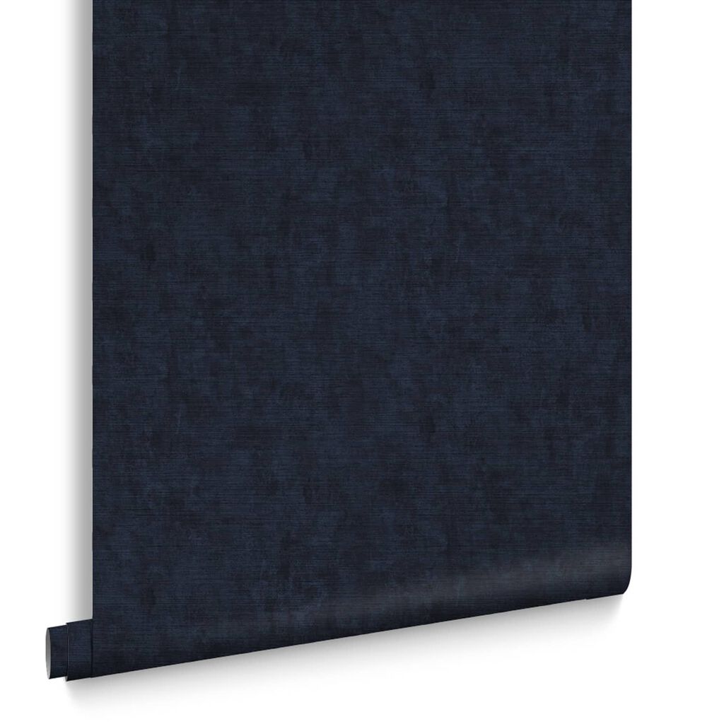 120616 - Organdy Silk Wallpaper - Midnight - Graham & Brown