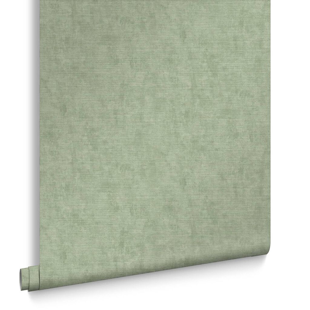 120617 - Organdy Silk Wallpaper - Sage - Graham & Brown