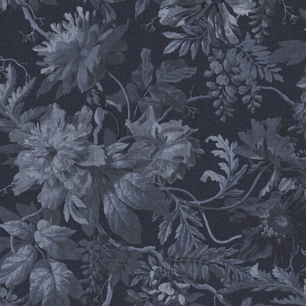 120620 - Enzia Wallpaper - Navy - Graham & Brown