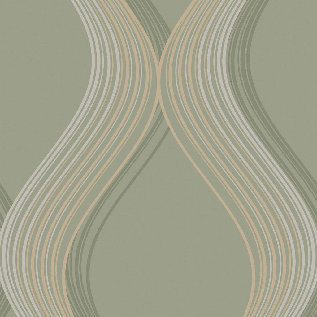 120643 - Euphoria Wallpaper - Sage - Graham & Brown