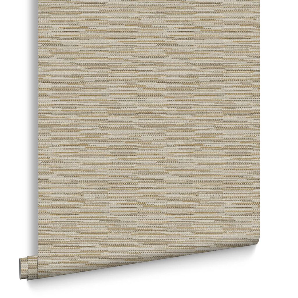 120660 - Empress Grasscloth Wallpaper - Neutral - Graham & Brown