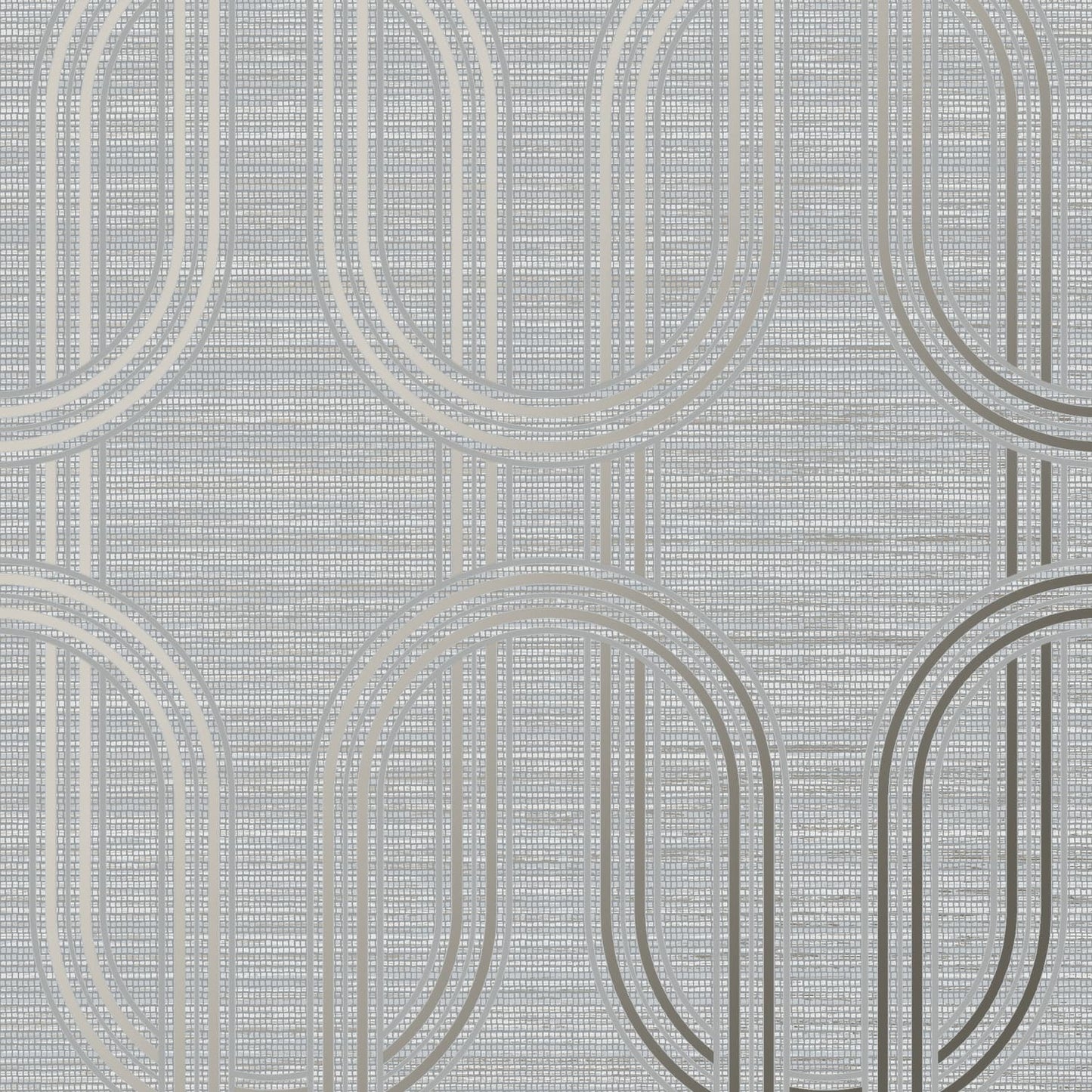120857 - Indulgent Geo Wallpaper - Moonstone - Boutique Luxury
