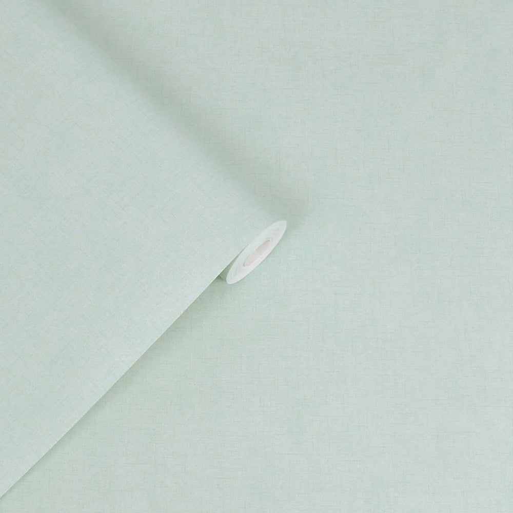 121092 - Plain Wallpaper - Duck Egg - Laura Ashley