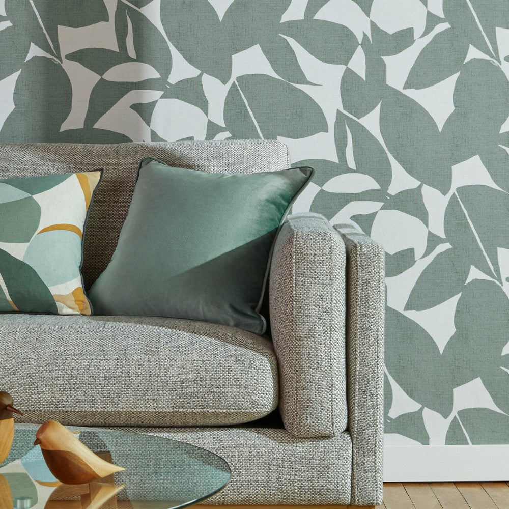 121200 - Art & Nature Wallpaper - Leaf Green - Next
