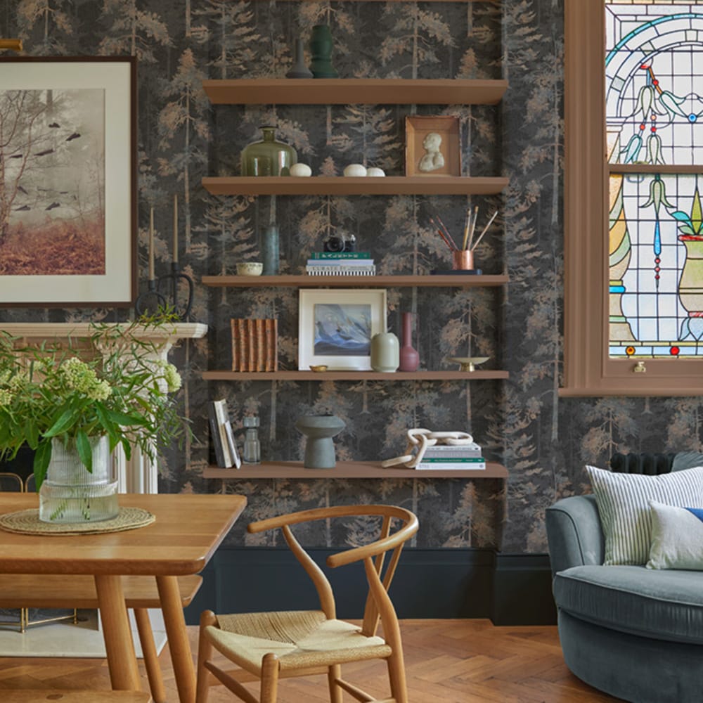 121424 - Norse Forest Wallpaper - Bark - Graham & Brown